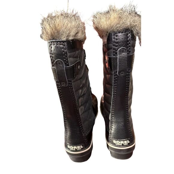Sorel Tofino II Insulated & Waterproof boots in Black, Stone NWOB  6 1/2 - Picture 6 of 9